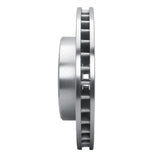 R1 Concepts 1980-1993 Dodge RamCharger 4WD Front Left Drilled & Slotted Silver Brake Rotor by R1 Concepts 631-40057L