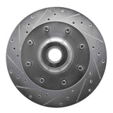 R1 Concepts 1978-1997 Dodge D200 Front Left Drilled & Slotted Silver Brake Rotor by R1 Concepts 631-40059L