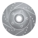 R1 Concepts 1987-1990 Dodge Dakota RWD Front Left Drilled & Slotted Silver Brake Rotor by R1 Concepts 631-40064L