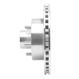 R1 Concepts 1987-1990 Dodge Dakota RWD Front Left Drilled & Slotted Silver Brake Rotor by R1 Concepts 631-40064L