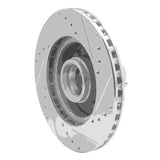 R1 Concepts 1987-1990 Dodge Dakota RWD Front Left Drilled & Slotted Silver Brake Rotor by R1 Concepts 631-40064L