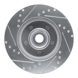 R1 Concepts 1987-1990 Dodge Dakota RWD Front Right Drilled & Slotted Silver Brake Rotor by R1 Concepts 631-40064R