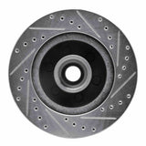 R1 Concepts 1991-1996 Dodge Dakota RWD Front Left Drilled & Slotted Silver Brake Rotor by R1 Concepts 631-40068L