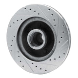 R1 Concepts 1991-1996 Dodge Dakota RWD Front Left Drilled & Slotted Silver Brake Rotor by R1 Concepts 631-40068L