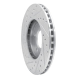 R1 Concepts 1991-1996 Chrysler Town & Country Front Right Drilled & Slotted Silver Brake Rotor by R1 Concepts 631-40070R