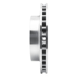 R1 Concepts 1982-1993 Dodge D250 Front Right Drilled & Slotted Silver Brake Rotor by R1 Concepts 631-40072R