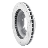R1 Concepts 1982-1993 Dodge D250 Front Right Drilled & Slotted Silver Brake Rotor by R1 Concepts 631-40072R
