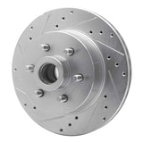 R1 Concepts 1993-1996 Dodge Dakota RWD Front Left Drilled & Slotted Silver Brake Rotor by R1 Concepts 631-40073L