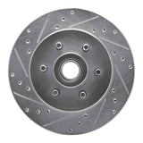 R1 Concepts 1993-1996 Dodge Dakota RWD Front Left Drilled & Slotted Silver Brake Rotor by R1 Concepts 631-40073L