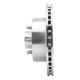 R1 Concepts 1993-1996 Dodge Dakota RWD Front Left Drilled & Slotted Silver Brake Rotor by R1 Concepts 631-40073L