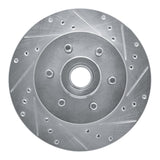 R1 Concepts 1993-1996 Dodge Dakota RWD Front Right Drilled & Slotted Silver Brake Rotor by R1 Concepts 631-40073R