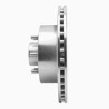 R1 Concepts 1993-1996 Dodge Dakota RWD Front Right Drilled & Slotted Silver Brake Rotor by R1 Concepts 631-40073R