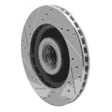 R1 Concepts 1993-1996 Dodge Dakota RWD Front Right Drilled & Slotted Silver Brake Rotor by R1 Concepts 631-40073R
