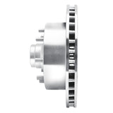 R1 Concepts 1994-1997 Dodge B350 Front Left Drilled & Slotted Silver Brake Rotor by R1 Concepts 631-40075L