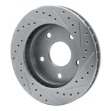 R1 Concepts 1994-1999 Dodge RamCharger (Mexico) Front Left Drilled & Slotted Silver Brake Rotor by R1 Concepts 631-40077L