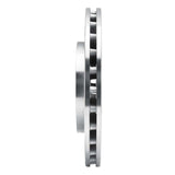 R1 Concepts 1996-2000 Chrysler Town & Country Front Right Drilled & Slotted Silver Brake Rotor by R1 Concepts 631-40080R