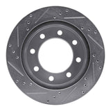 R1 Concepts 2000-2002 Dodge Ram 3500 Front Right Drilled & Slotted Silver Brake Rotor by R1 Concepts 631-40088R
