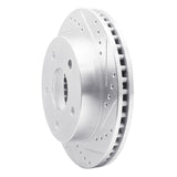 R1 Concepts 2000-2002 Dodge Ram 1500 Pickup Front Right Drilled & Slotted Silver Brake Rotor by R1 Concepts 631-40090R