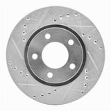 R1 Concepts 2001-2007 Chrysler Voyager Front Left Drilled & Slotted Silver Brake Rotor by R1 Concepts 631-40091L