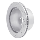 R1 Concepts 2000-2002 Dodge Ram 3500 Rear Right Drilled & Slotted Silver Brake Rotor by R1 Concepts 631-40093R