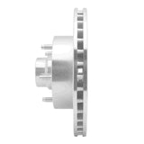 Dynamic Friction 2003-2003 Dodge Ram 1500 Van Front Left Drilled & Slotted Silver Brake Rotor by Dynamic Friction Company 631-40096L