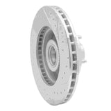 Dynamic Friction 2003-2003 Dodge Ram 1500 Van Front Left Drilled & Slotted Silver Brake Rotor by Dynamic Friction Company 631-40096L