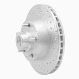 Dynamic Friction 2003-2003 Dodge Ram 1500 Van Front Right Drilled & Slotted Silver Brake Rotor by Dynamic Friction Company 631-40096R