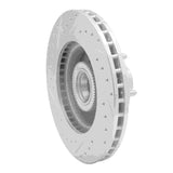 Dynamic Friction 2003-2003 Dodge Ram 1500 Van Front Right Drilled & Slotted Silver Brake Rotor by Dynamic Friction Company 631-40096R