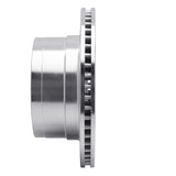Dynamic Friction 2003-2008 Dodge Ram 4000 (Mexico) Rear Right Drilled & Slotted Silver Brake Rotor by Dynamic Friction Company 631-40103R