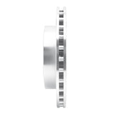 Dynamic Friction 2005-2011 Dodge Dakota 4WD Front Right Drilled & Slotted Silver Brake Rotor by Dynamic Friction Company 631-40105R