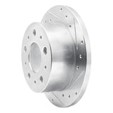 Dynamic Friction 2014-2021 Ram ProMaster 2500 Rear Right Drilled & Slotted Silver Brake Rotor by Dynamic Friction Company 631-40115R