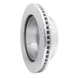 Dynamic Friction 2005-2020 Dodge Ram 4500 Rear Right Drilled & Slotted Silver Brake Rotor by Dynamic Friction Company 631-40116R
