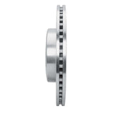 Dynamic Friction 2019-2025 Ram 1500 Front Left Drilled & Slotted Silver Brake Rotor by Dynamic Friction Company 631-40120L
