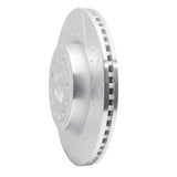 Dynamic Friction 2019-2025 Ram 1500 Front Right Drilled & Slotted Silver Brake Rotor by Dynamic Friction Company 631-40120R