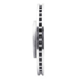 Dynamic Friction 2006-2010 Jeep Grand Cherokee Front Right Drilled & Slotted Silver Brake Rotor by Dynamic Friction Company 631-42002R