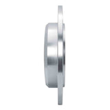 Dynamic Friction 2011-2022 Dodge Durango Rear Left Drilled & Slotted Silver Brake Rotor by Dynamic Friction Company 631-42004L