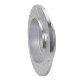 Dynamic Friction 2011-2022 Dodge Durango Rear Left Drilled & Slotted Silver Brake Rotor by Dynamic Friction Company 631-42004L
