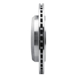 Dynamic Friction 2011-2025 Dodge Durango Rear Left Drilled & Slotted Silver Brake Rotor by Dynamic Friction Company 631-42006L
