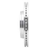 Dynamic Friction 2008-2012 Jeep J8 Front Right Drilled & Slotted Silver Brake Rotor by Dynamic Friction Company 631-42011R