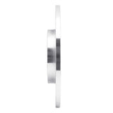 Dynamic Friction 2014-2022 Chrysler 200 Rear Right Drilled & Slotted Silver Brake Rotor by Dynamic Friction Company 631-42012R