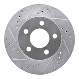 R1 Concepts 1980-1989 American Motors Eagle Front Left Drilled & Slotted Silver Brake Rotor by R1 Concepts 631-42015L
