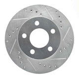 R1 Concepts 1980-1989 American Motors Eagle Front Right Drilled & Slotted Silver Brake Rotor by R1 Concepts 631-42015R