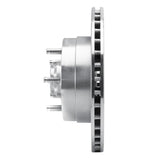 R1 Concepts 1986-1992 Jeep Comanche Front Left Drilled & Slotted Silver Brake Rotor by R1 Concepts 631-42018L