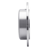 Dynamic Friction 2007-2012 Dodge Nitro Rear Right Drilled & Slotted Silver Brake Rotor by Dynamic Friction Company 631-42019R
