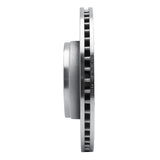 Dynamic Friction 2011-2012 Jeep Liberty Front Left Drilled & Slotted Silver Brake Rotor by Dynamic Friction Company 631-42021L