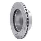 R1 Concepts 1990-1999 Jeep Grand Wagoneer Front Right Drilled & Slotted Silver Brake Rotor by R1 Concepts 631-42022R