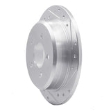 R1 Concepts 1993-1998 Jeep Grand Wagoneer Rear Right Drilled & Slotted Silver Brake Rotor by R1 Concepts 631-42023R