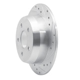 R1 Concepts 1999-2004 Jeep Grand Cherokee Rear Right Drilled & Slotted Silver Brake Rotor by R1 Concepts 631-42025R