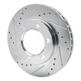 R1 Concepts 1971-1991 Chevrolet K10 Pickup Front Left Drilled & Slotted Silver Brake Rotor by R1 Concepts 631-42031L