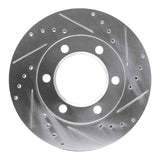 R1 Concepts 1971-1991 Chevrolet V10 & V1500 Suburban Front Right Drilled & Slotted Silver Brake Rotor by R1 Concepts 631-42031R